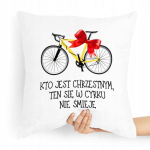 Poduszka Poszewka Dla Chrzestnego Na Prezent