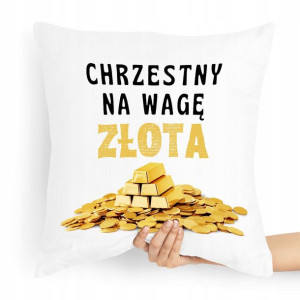 Poduszka Poszewka Dla Chrzestnego Na Prezent