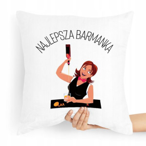 Poduszka Prezent Dla Barmana Najlepsza Barmanka