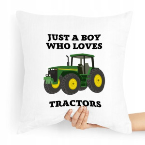 Poduszka Prezent Dla Chłopaka Boy Love Tractors