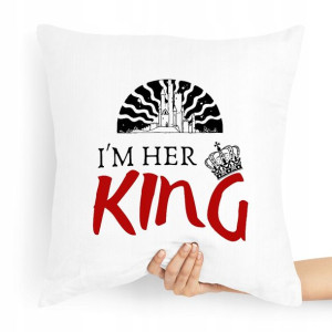 Poduszka Prezent Dla Chłopaka I'm Her King