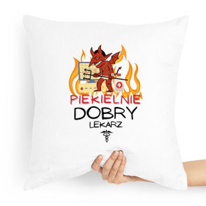 Poduszka Prezent Dla Doktora Piekielnie Dobry