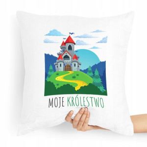 Poduszka Prezent Dla Dzieci Moje Królestwo Zamek