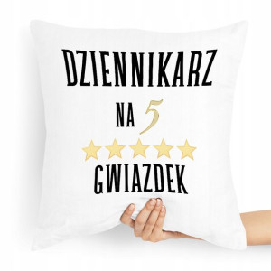 Poduszka Prezent Dla Dziennikarza Reportera