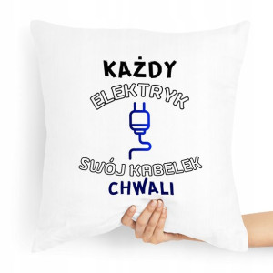 Poduszka Prezent Dla Elektryka Kabelek Chawli