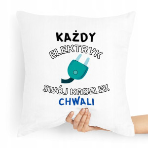 Poduszka Prezent Dla Elektryka Kabelek Chawli