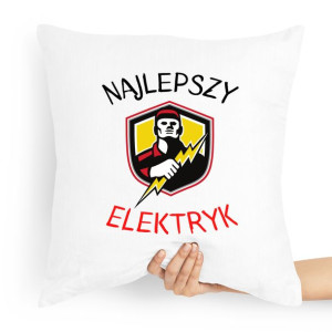 Poduszka Prezent Dla Elektryka Najlepszy Elektryk