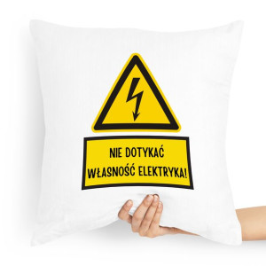 Poduszka Prezent Dla Elektryka Własność Elektryka