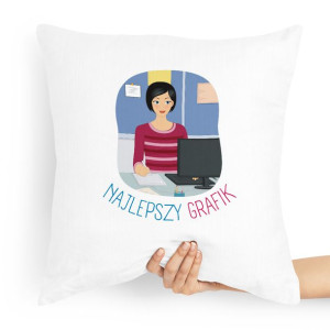Poduszka Prezent Dla Grafika Najlepszy Grafik