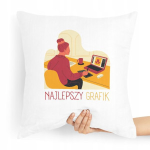 Poduszka Prezent Dla Grafika Najlepszy Grafik