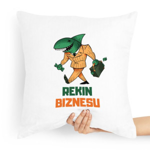 Poduszka Prezent Dla Kierownika Rekin Biznesu