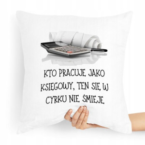 Poduszka Prezent Dla Księgowego Księgowej
