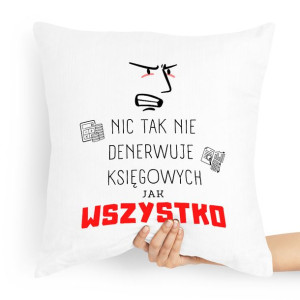 Poduszka Prezent Dla Księgowego Księgowej