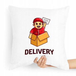 Poduszka Prezent Dla Kuriera Express Delivery Man