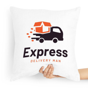 Poduszka Prezent Dla Kuriera Express Delivery Man