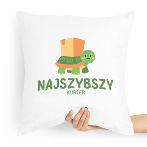 Poduszka Prezent Dla Kuriera Najszybszy Kurier