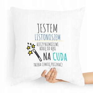 Poduszka Prezent Dla Listonosza Jestem Listonoszem