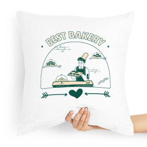 Poduszka Prezent Dla Piekarza Best Bakery