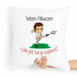 Poduszka Prezent Dla Piłkarza Jestem Piłkarzem