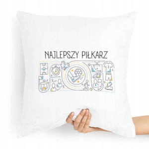 Poduszka Prezent Dla Piłkarza Najlepszy Piłkarz