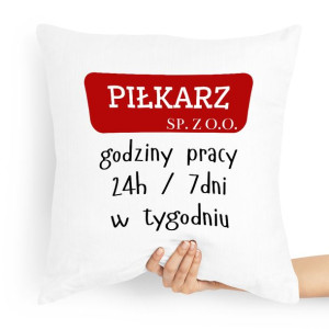 Poduszka Prezent Dla Piłkarza Piłkarz Sp.z O.o