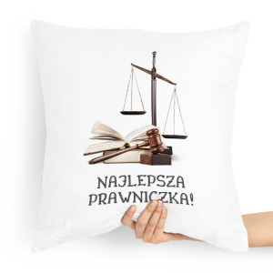 Poduszka Prezent Dla Prawnika Najlepsza Prawniczka