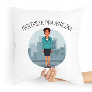 Poduszka Prezent Dla Prawnika Najlepsza Prawniczka