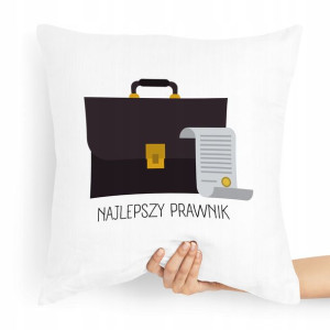 Poduszka Prezent Dla Prawnika Najlepszy Prawnik