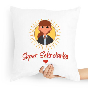 Poduszka Prezent Dla Sekretarki Super Sekretarka