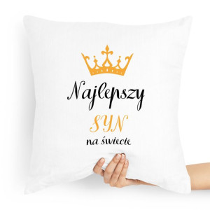 Poduszka Prezent Dla Syna Najlepszy Na Świecie