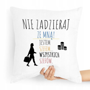 Poduszka Prezent Dla Szefa Szef Wszystkich Szefów