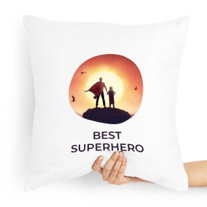 Poduszka Prezent Dla Taty Ojca Best Superhero