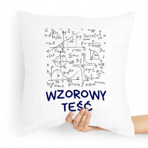 Poduszka Prezent Dla Teścia Taty Wzorowy Teść