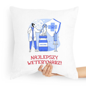 Poduszka Prezent Dla Weterynarza Najlepszy