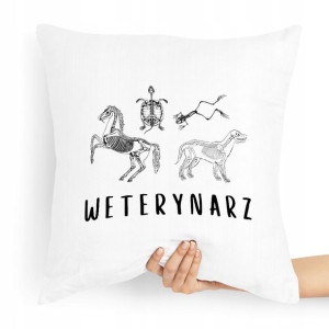 Poduszka Prezent Dla Weterynarza Weterynarz