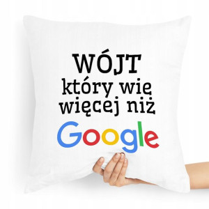 Poduszka Prezent Dla Wójta Wie Więcej Niż Google