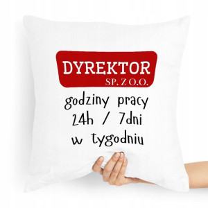 Poduszka Prezent Idealny Dla Dyrektora Dyrektorki