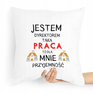 Poduszka Prezent Idealny Dla Dyrektora Dyrektorki