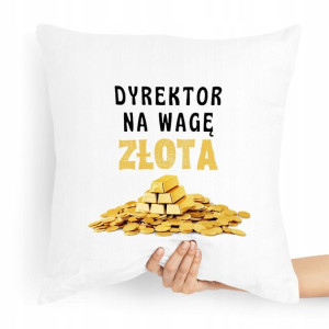 Poduszka Prezent Idealny Dla Dyrektora Dyrektorki