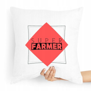 Poduszka Prezent Idealny Dla Rolnika Super Farmer