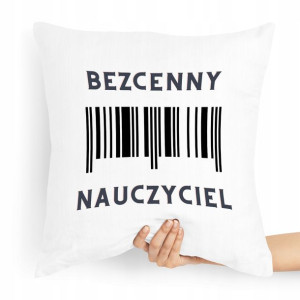Poduszka Prezent Na Dzień Nauczyciela Bezcenny