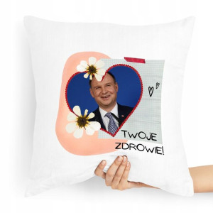 Poduszka Prezent Politycy Andrzej Duda Prezydent