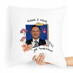 Poduszka Prezent Politycy Andrzej Duda Prezydent