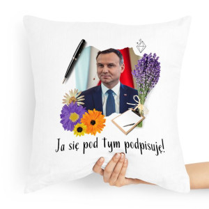 Poduszka Prezent Politycy Andzej Duda Prezydent