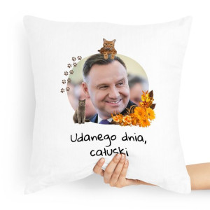 Poduszka Prezent Politycy Andzej Duda Prezydent