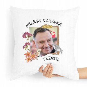 Poduszka Prezent Politycy Andzej Duda Prezydent
