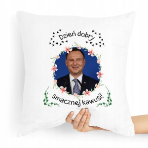 Poduszka Prezent Politycy Andzej Duda Prezydent