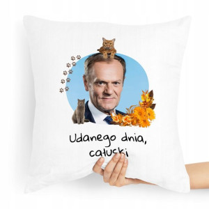 Poduszka Prezent Politycy Donald Tusk Platforma Po