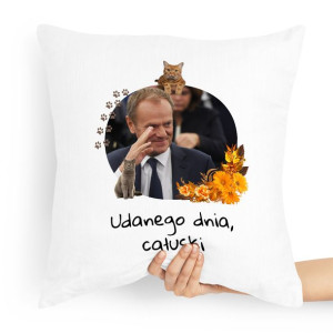 Poduszka Prezent Politycy Donald Tusk Platforma Po