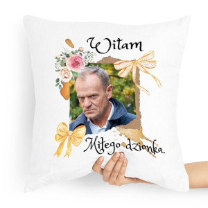 Poduszka Prezent Politycy Donald Tusk Platforma Po